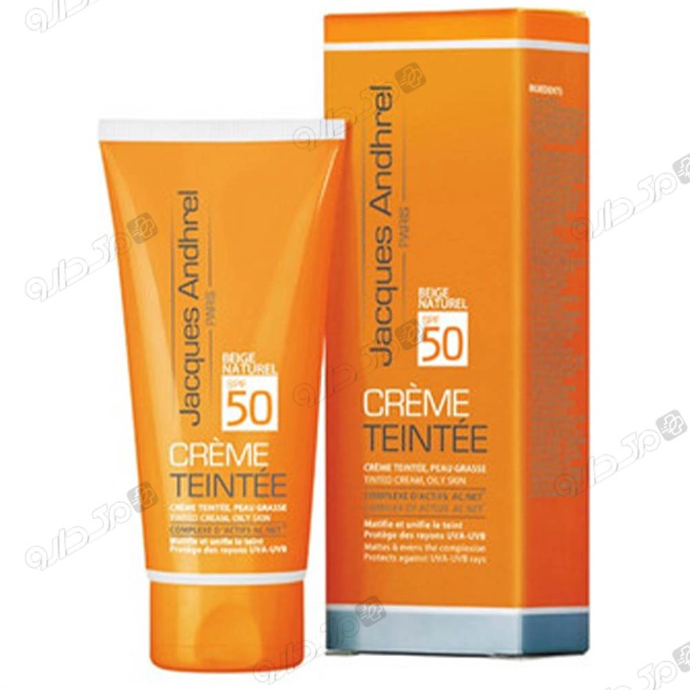 ضد آفتاب SPF 50 پوست چرب بژ روشن ژاک آندرل
